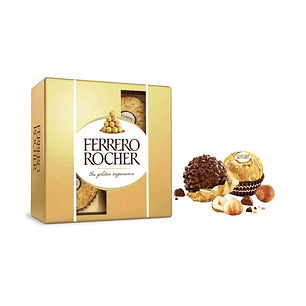 BOMBON FERRERO ROCHER 4 UNID.