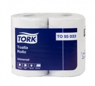 TOALLA DE PAPEL TORK D/Hoja 2 X 24 Mtrs. ( CA ) 1