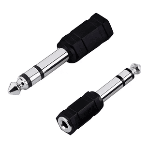 ADAPTADOR TECNOLAB 3.5 HEMBRA A 6.35 MACHO TL746