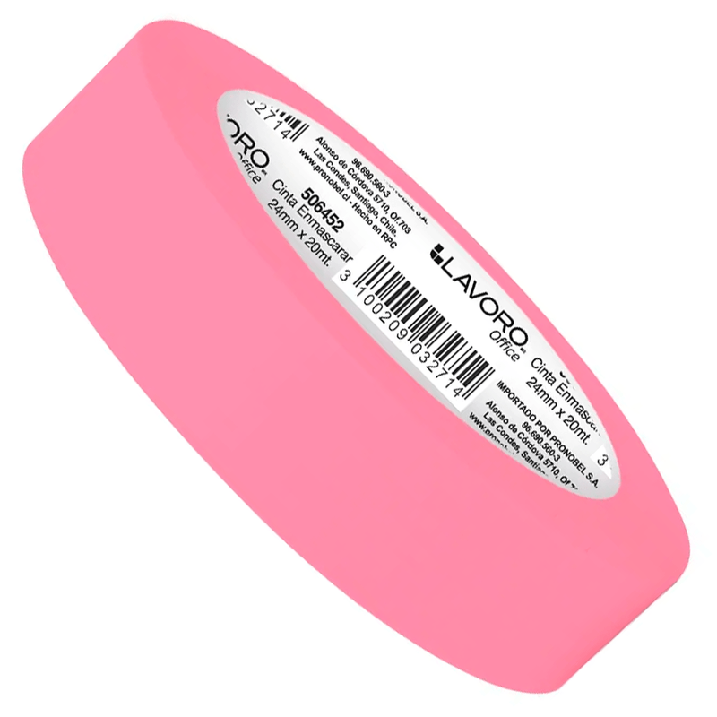 MASKING USATAPE ROSADO 18 x 20 Mts (48 x Caja) 1