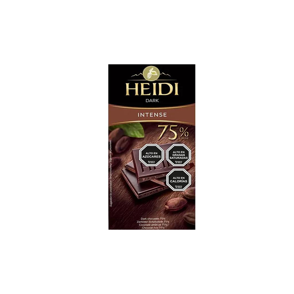 CHOCOLATE TABLETA HEIDI DARK INTENSE 80GRS. 1