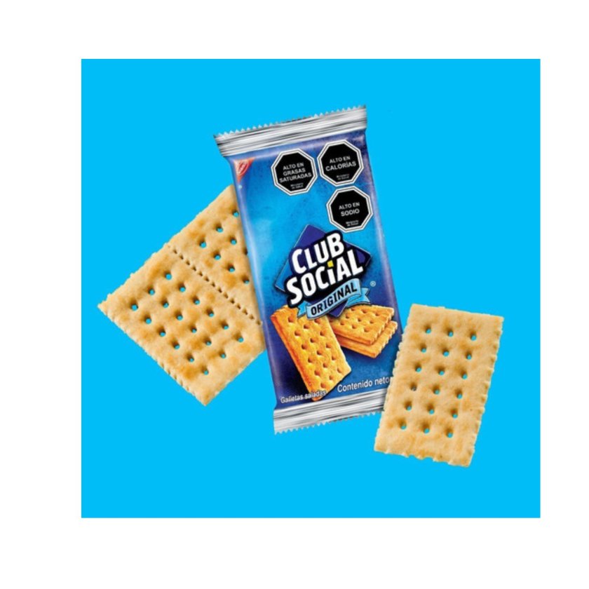 GALLETA CLUB SOCIAL ORIGINAL 9 X 26 GRS. 1