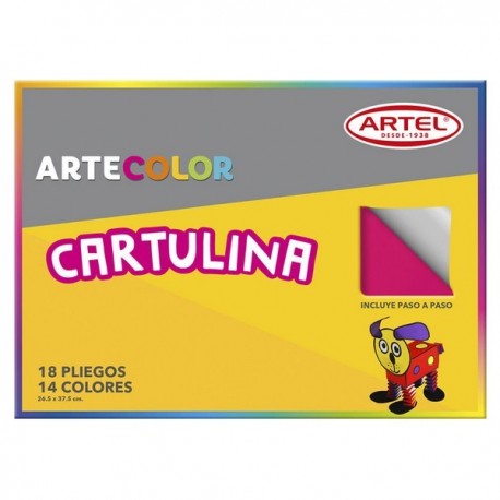 ESTUCHE DE CARTULINA ARTEL 26 x 37 Cms 18 Pliegos ( CM ) 1