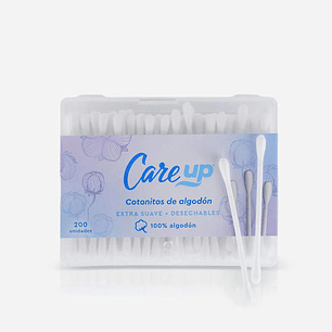 CONITOS DE ALGODON CARE UP 200 UNID. 