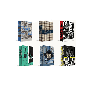 BOLSA DE REGALO VILLAGE MASCULINO L 26 X 33 X 13 CM