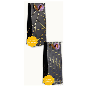 BOLSA DE REGALO VILLAGE MASCULINO BOT 15 X 40 X 12 CM