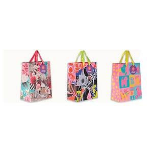 BOLSA DE REGALO VILLAGE FEM M 18 X 23 X 10 CM