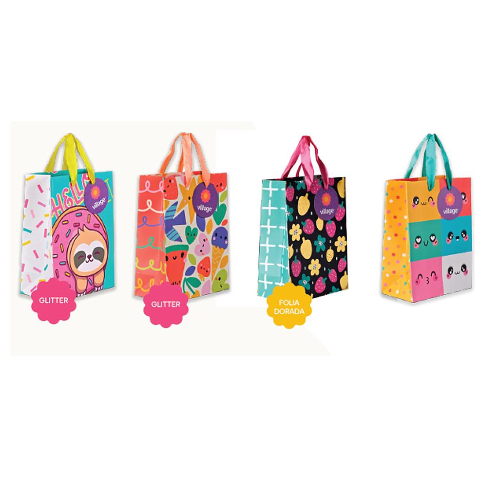 BOLSA DE REGALO VILLAGE FEM CUTE S 15 X 20 X 8 CM 1