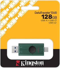 PENDRIVE KINGSTON DTDEG2 / 128GB 3.2 DATATRAVELER DUO USB -A + USB -C 1