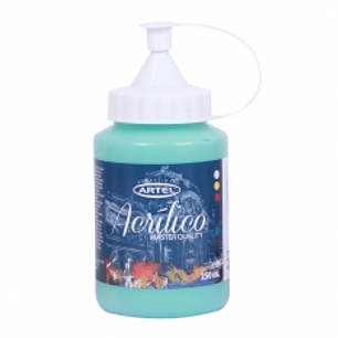 PINTURA ACRILICA ARTEL 250ML. VERDE CLARO N°551