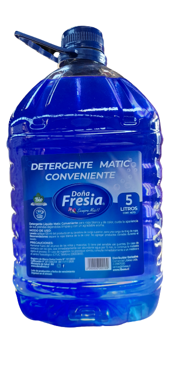 DETERGENTE MATIC DOÑA FRESIA CONV. AZUL 5 LITROS ( CA ) 1
