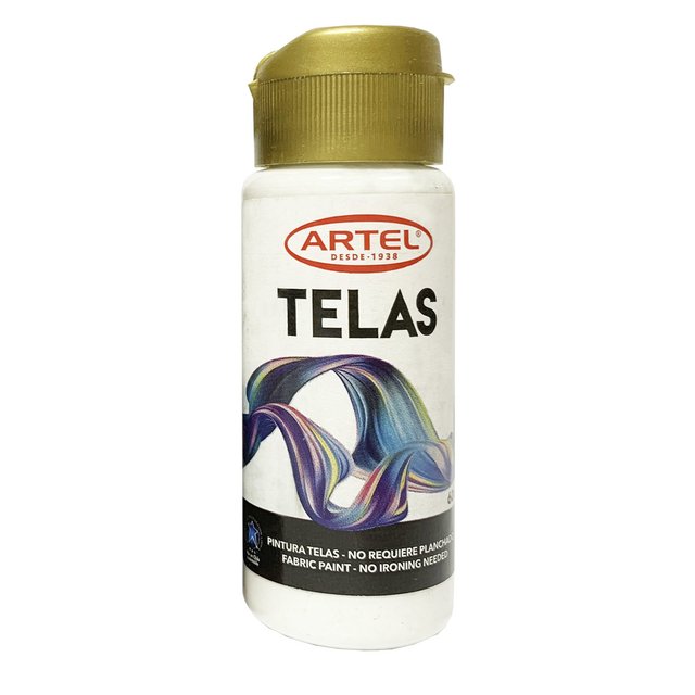 PINTURAS P/ TELAS ARTEL 60 ml  BLANCO N° 11 1