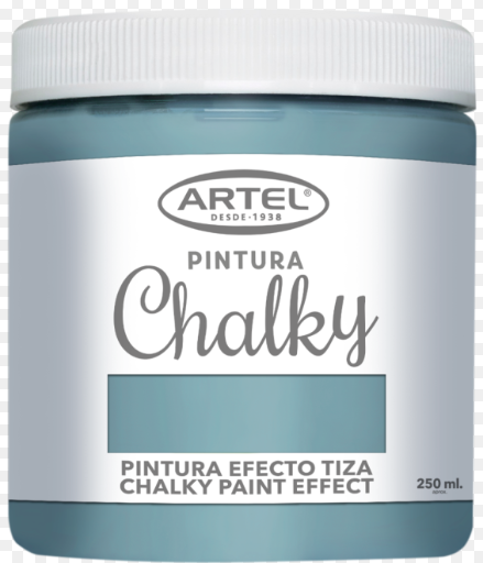 PINTURA CHALKY ARTEL EFECTO TIZA 250ML VERDE ESCANDI 1