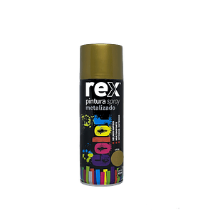 PINTURA SPRAY REX METALICA DORADO 400ML