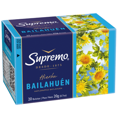 TE HIERBAS SUPREMO BAILAHUEN 20 BOLSITAS 1