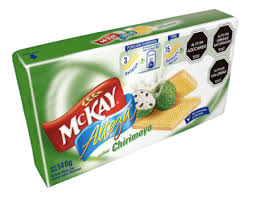 GALLETA OBLEA MACKAY ALTEZA CHIRIMOYA 140GRS. 1