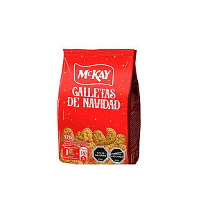 GALLETAS MACKAY DE NAVIDAD 170 GRS. 