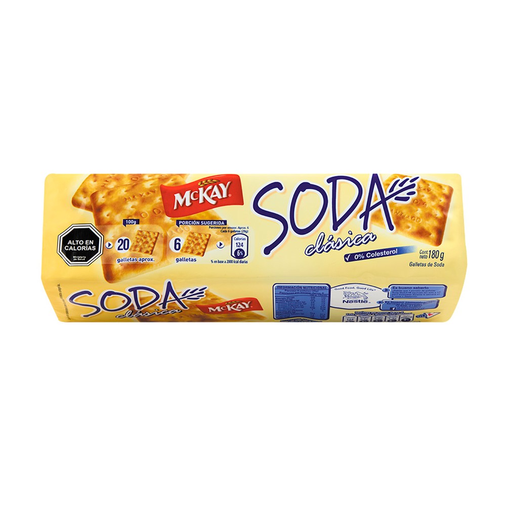 GALLETA MACKAY SODA FAMILIAR 180GRS. 1