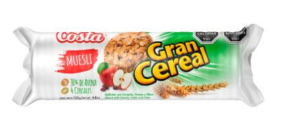 GALLETA GRAN CEREAL MUESLI 135 GRS. 1