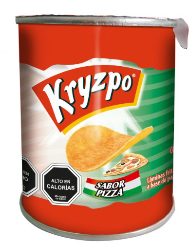 PAPAS FRITAS KRYZPO PIZZA TARRO 37 GRS. 1