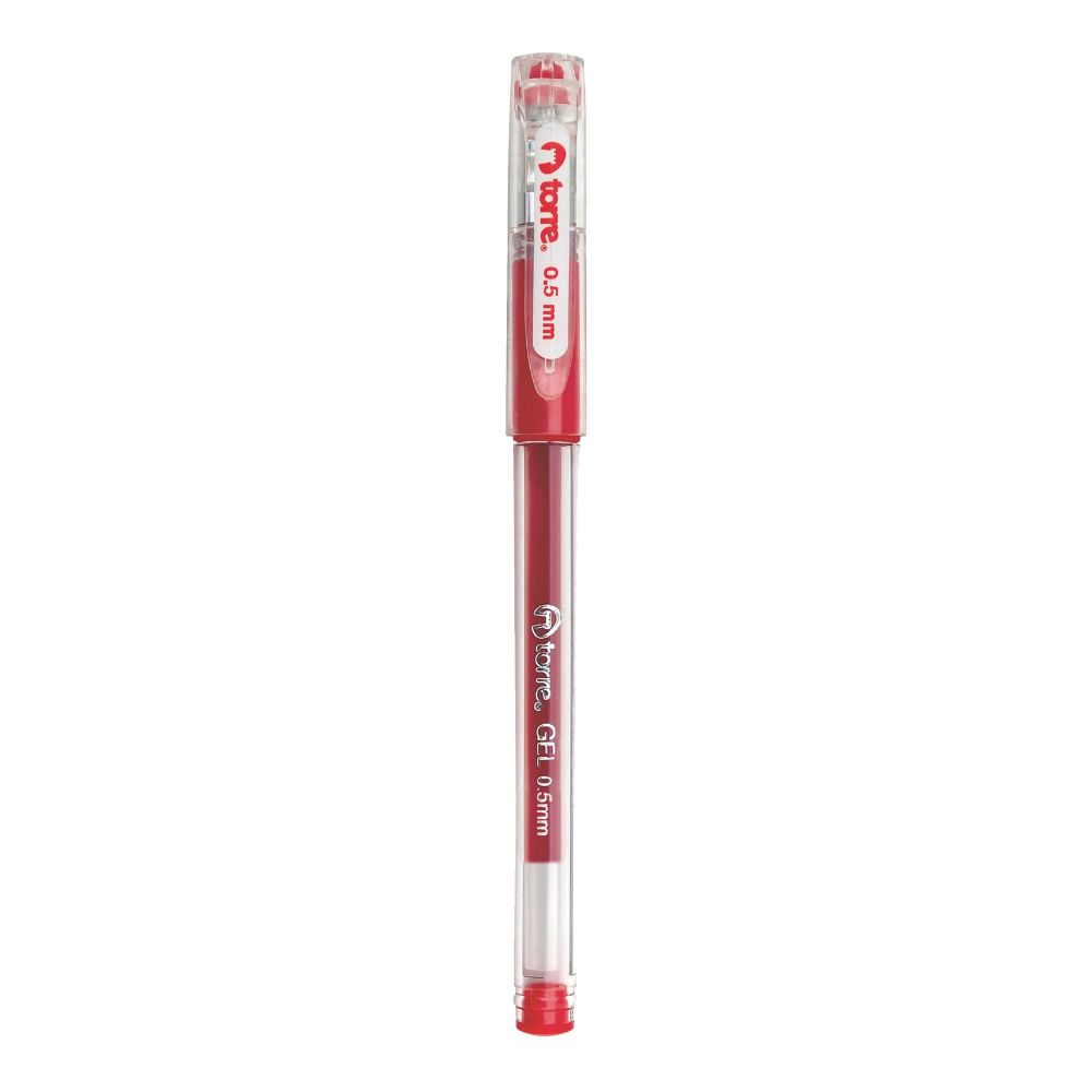 LAPIZ GEL TORRE 0.5 ROJO ( CM ) 1