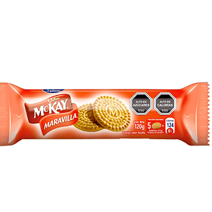 GALLETA MACKAY MARAVILLA 120 GRS