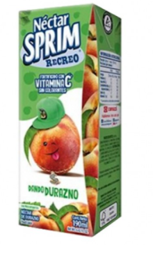 NECTAR SPRIM DURAZNO 190ML 1