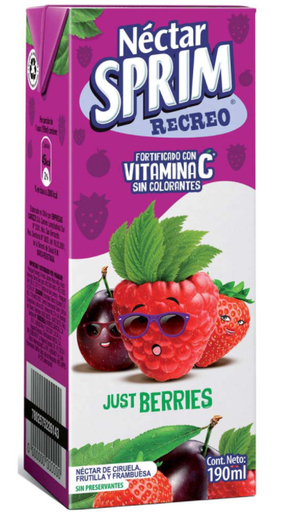NECTAR SPRIM BERRIES 190ML 1