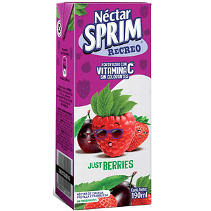 NECTAR SPRIM BERRIES 190ML