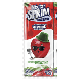 NECTAR SPRIM MANZANA 190ML