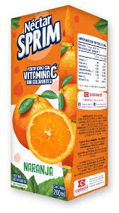NECTAR SPRIM NARANJA 190ML 1