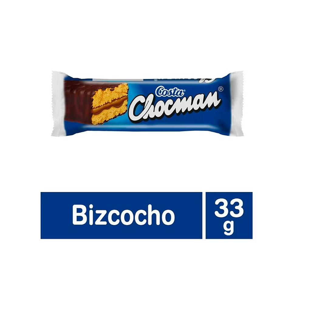 BIZCOCHO CHOCMAN DE COSTA UNIDAD 33GRS. 1