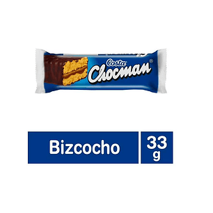 BIZCOCHO CHOCMAN DE COSTA UNIDAD 33GRS.