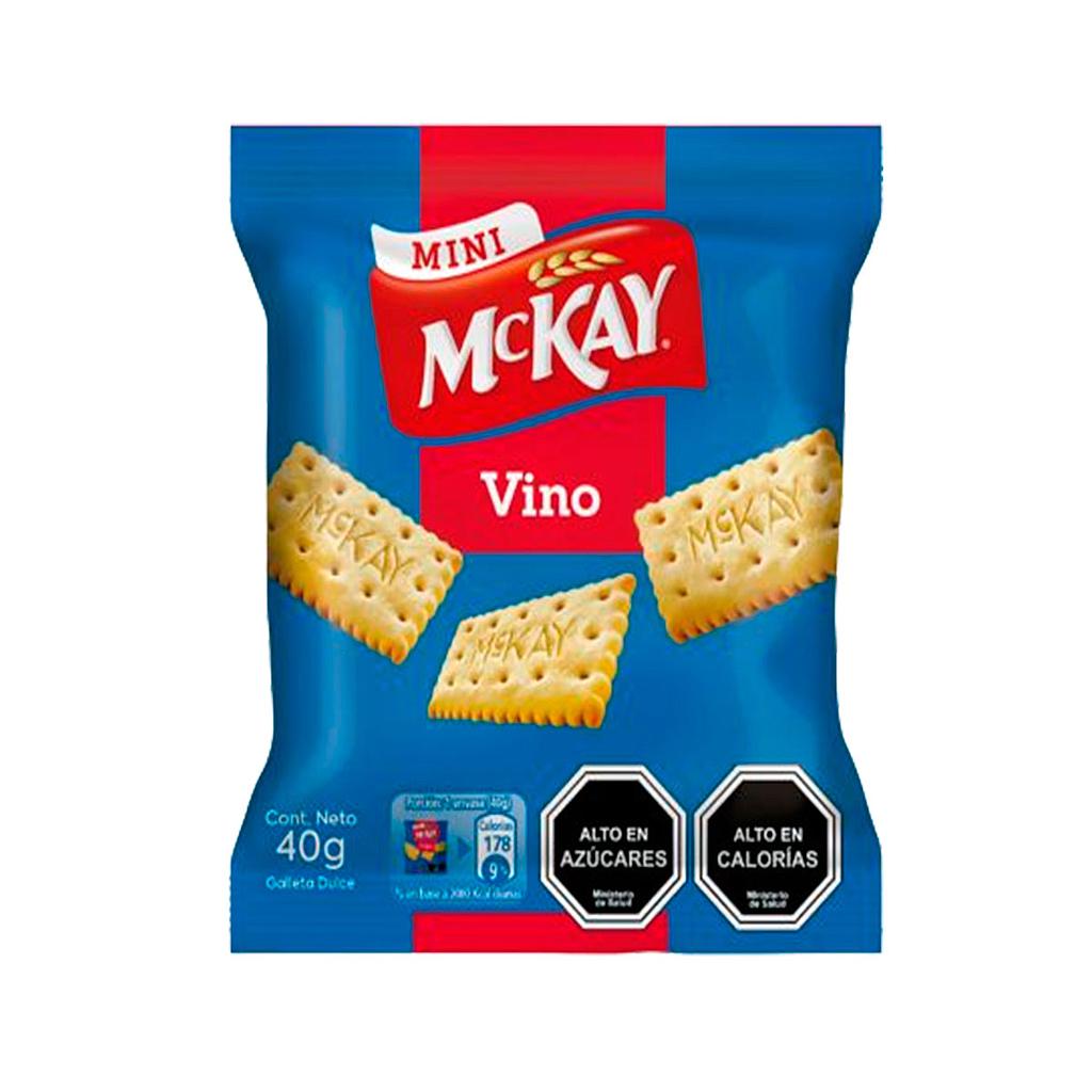 GALLETAS MACKAY MINI VINO 40GRS. 1