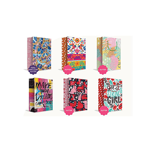 BOLSA DE REGALO VILLAGE FEM L 26 X 33 X 13 CM