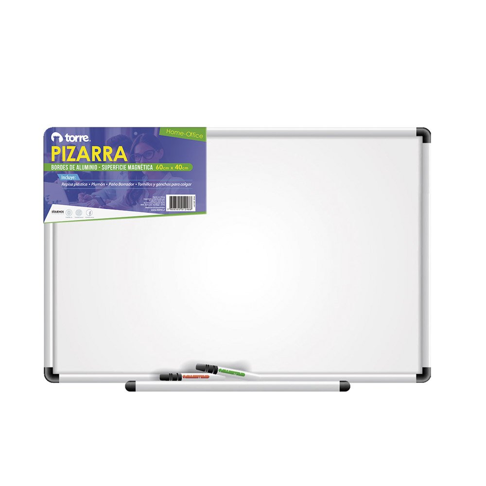 PIZARRA ACRILICA MAGNETICA TORRE 40 x 60 Cms. 1