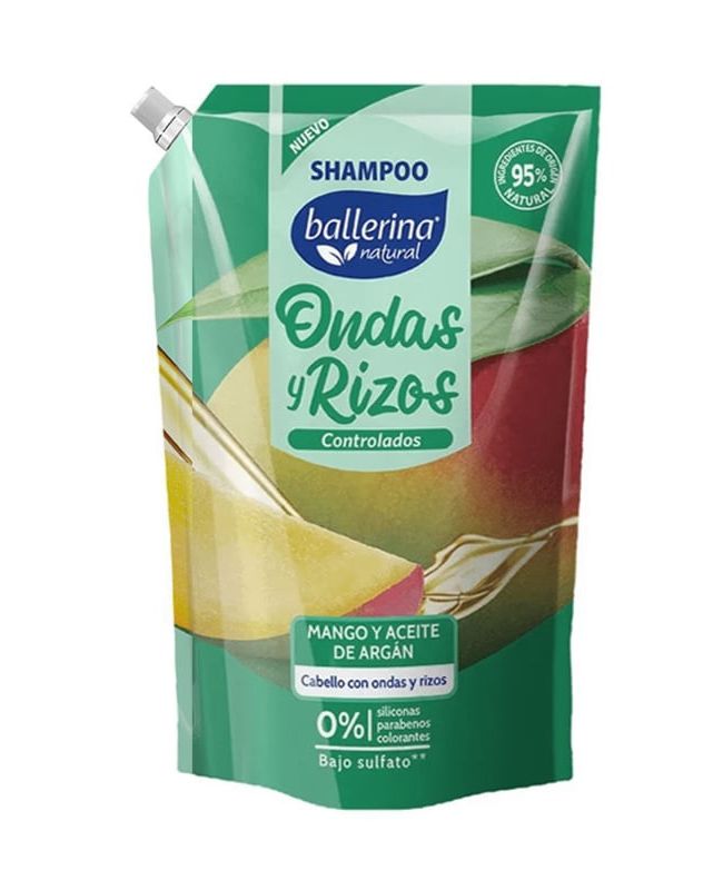 SHAMPOO BALLERINA DOYPACK ONDA Y RIZOS 750ML 1