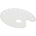 PALETA PLASTICA ARTEL OVALADA 9 DEPOSITOS 29x22Cms. 1