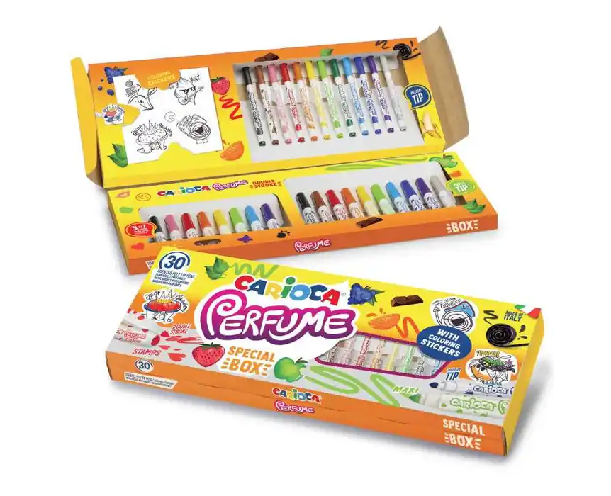 MARCADORES CARIOCA PERFUMADOS 30 COLORES 1