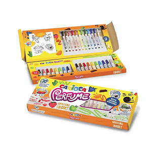 MARCADORES CARIOCA PERFUMADOS 30 COLORES