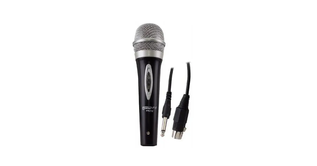 MICROFONO PROSOUND COLOR METALIZADO PR-212 UNI DIRECCIONAL