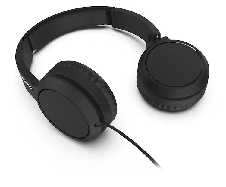 AUDÍFONOS PHILIPS TAH4105 M/LIBRES NEGROS  1
