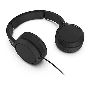 AUDÍFONOS PHILIPS TAH4105 M/LIBRES NEGROS 