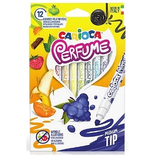 MARCADORES CARIOCA PERFUMADOS 12 COLORES