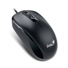 MOUSE ALAMBRICO GENIUS DX-110  NEGRO 1