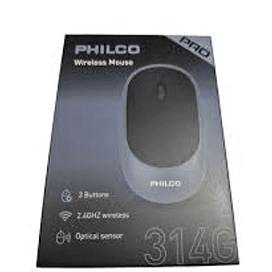 MOUSE INALAMBRICO PHILCO GRIS 29PPR7314G