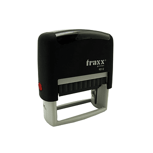 TIMBRE AUTOMATICO TRAXX ( 9012 ) 18 x 48 mm NEGRO 