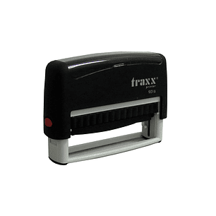 TIMBRE AUTOMATICO TRAXX ( 9016 ) 10 x 70 mm NEGRO 