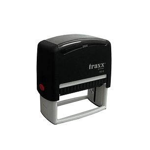 TIMBRE AUTOMATICO TRAXX ( 9032 ) 70 x 32 mm NEGRO 
