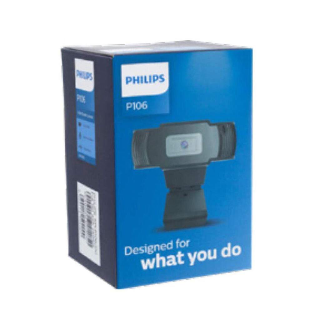 WEBCAM PHILIPS P106 720P C/MICROFONO 1